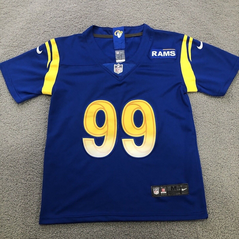 Nike ON field  LA Rams Aaron Donald 99 NFL Jersey Size Youth XL 18/20